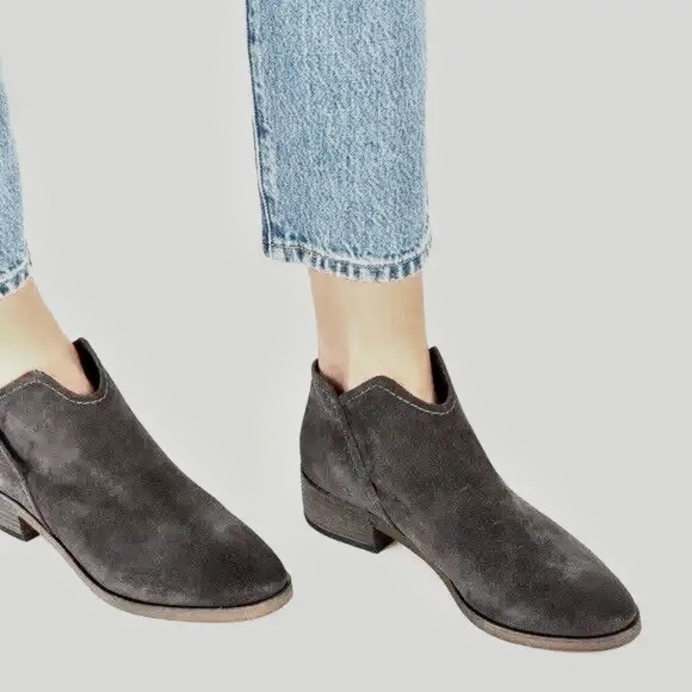 Dolce Vida suede bootie